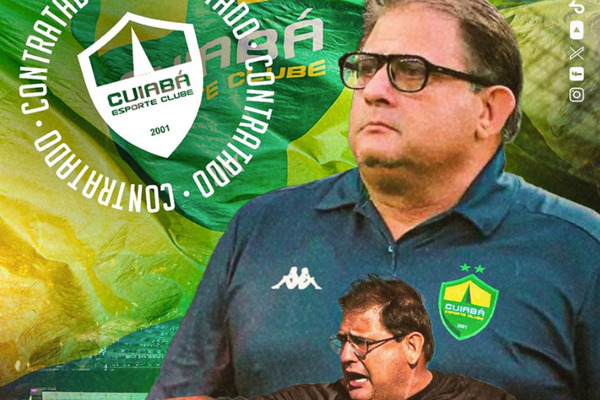 Cuiab anuncia Guto Ferreira como novo tcnico