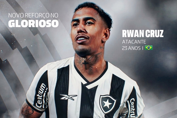 Botafogo oficializa contratao de Rwan Cruz