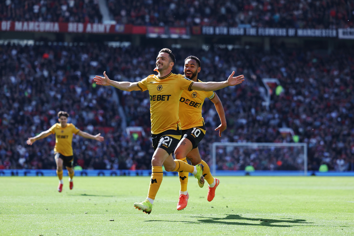Gol de Sarabia d vitria ao Wolverhampton sobre o United em Old Trafford