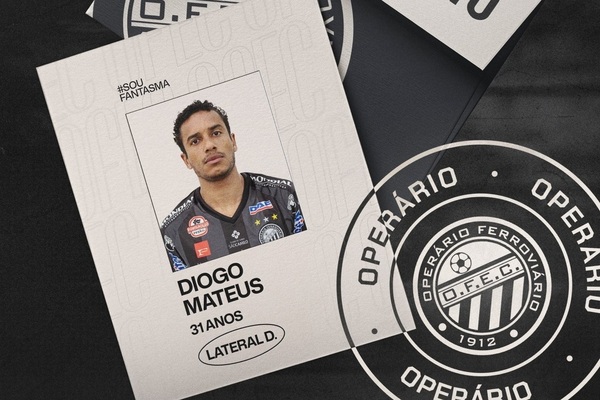 Lateral Diogo Mateus  mais um reforo do Operrio