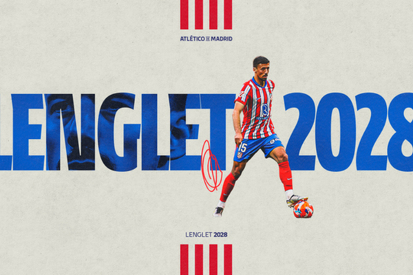 Lenglet assina em definitivo com o Atltico de Madrid