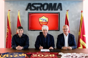 Ex-Atalanta, Gasperini  oficializado na Roma