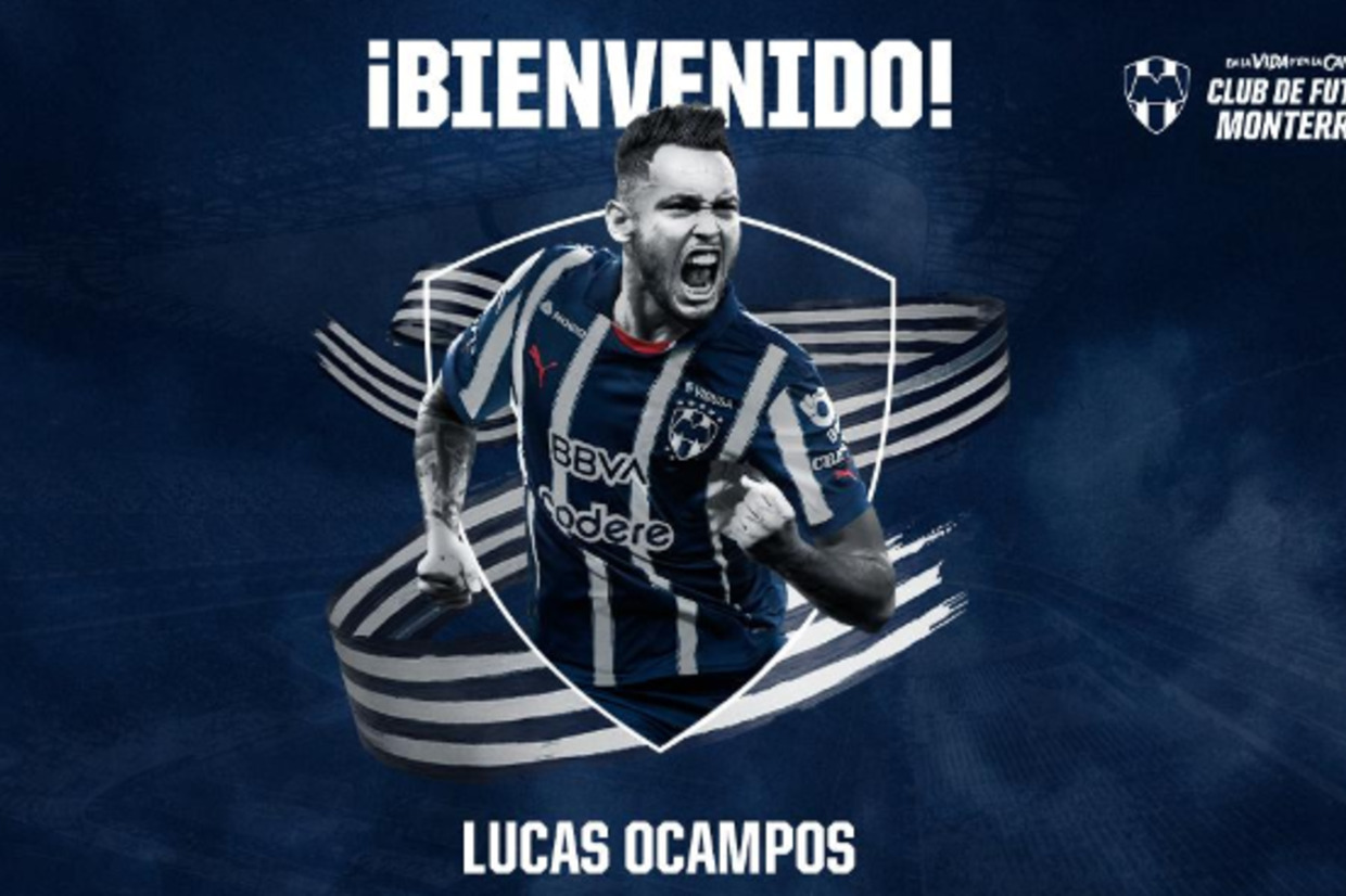 Lucas Ocampos troca o Sevilla pelo futebol mexicano