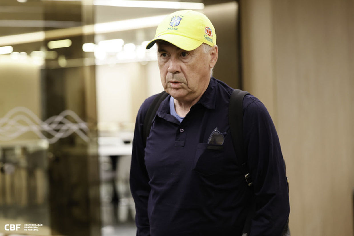 Ancelotti faz primeira convocação pela seleção com volta de Casemiro e sem Neymar