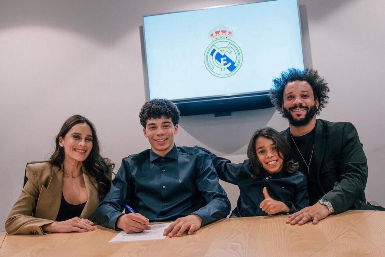 Filho de Marcelo, Enzo renova com Real Madrid