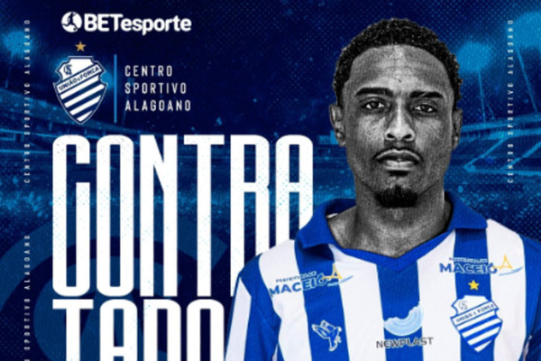 Jefferson  o novo lateral esquerdo do CSA