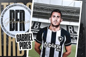 Botafogo confirma a chegada por emprstimo de Gabriel Pires