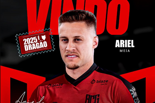 Ariel  o novo meia do Atltico Goianiense