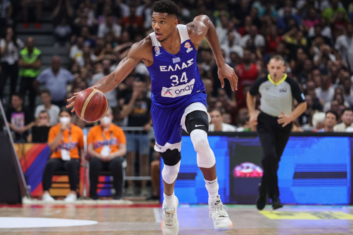 Giannis encabeça pré-lista da Grécia para a Copa do Mundo 