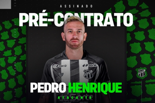 Cear anuncia contratao de Pedro Henrique, do Corinthians