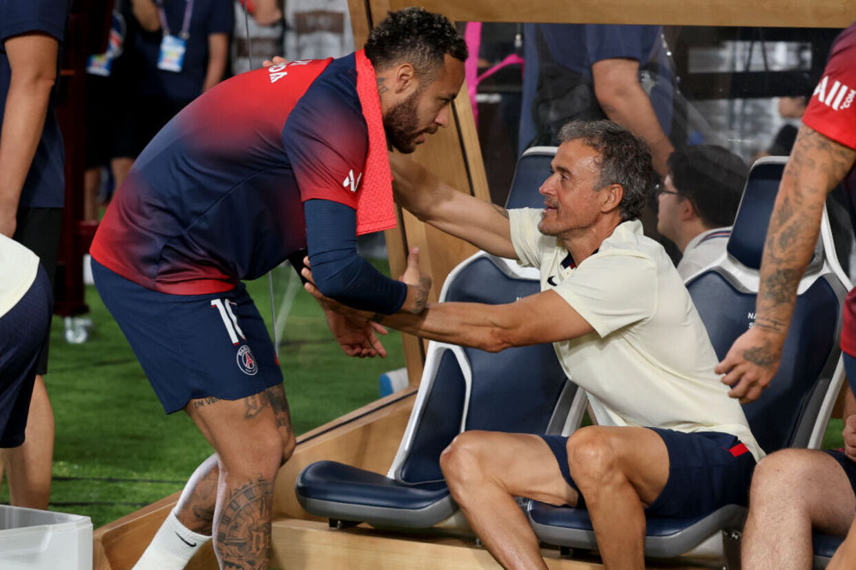 'Atitudes dizem mais que palavras'... Luis Enrique dispara sobre dispensa de Neymar