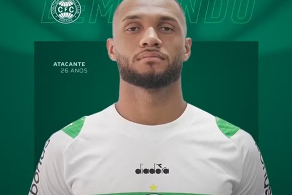Coritiba confirma centroavante Gustavo Coutinho por emprstimo