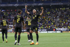 Joelinton marca na estreia e comemora atuao segura 'Passou um filme na cabea'