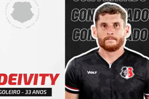 Goleiro Deivity refora o Santa Cruz em 2025