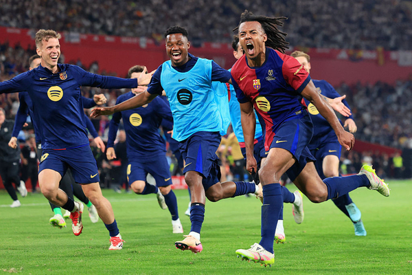 Barcelona supera o Real Madrid na prorrogao e fatura a Copa do Rei