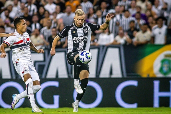 Cear e So Paulo ficam com um ponto cada no Castelo