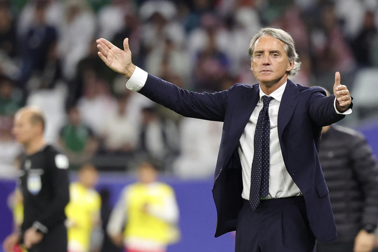 Oficial: Mancini demitido na Arábia Saudita