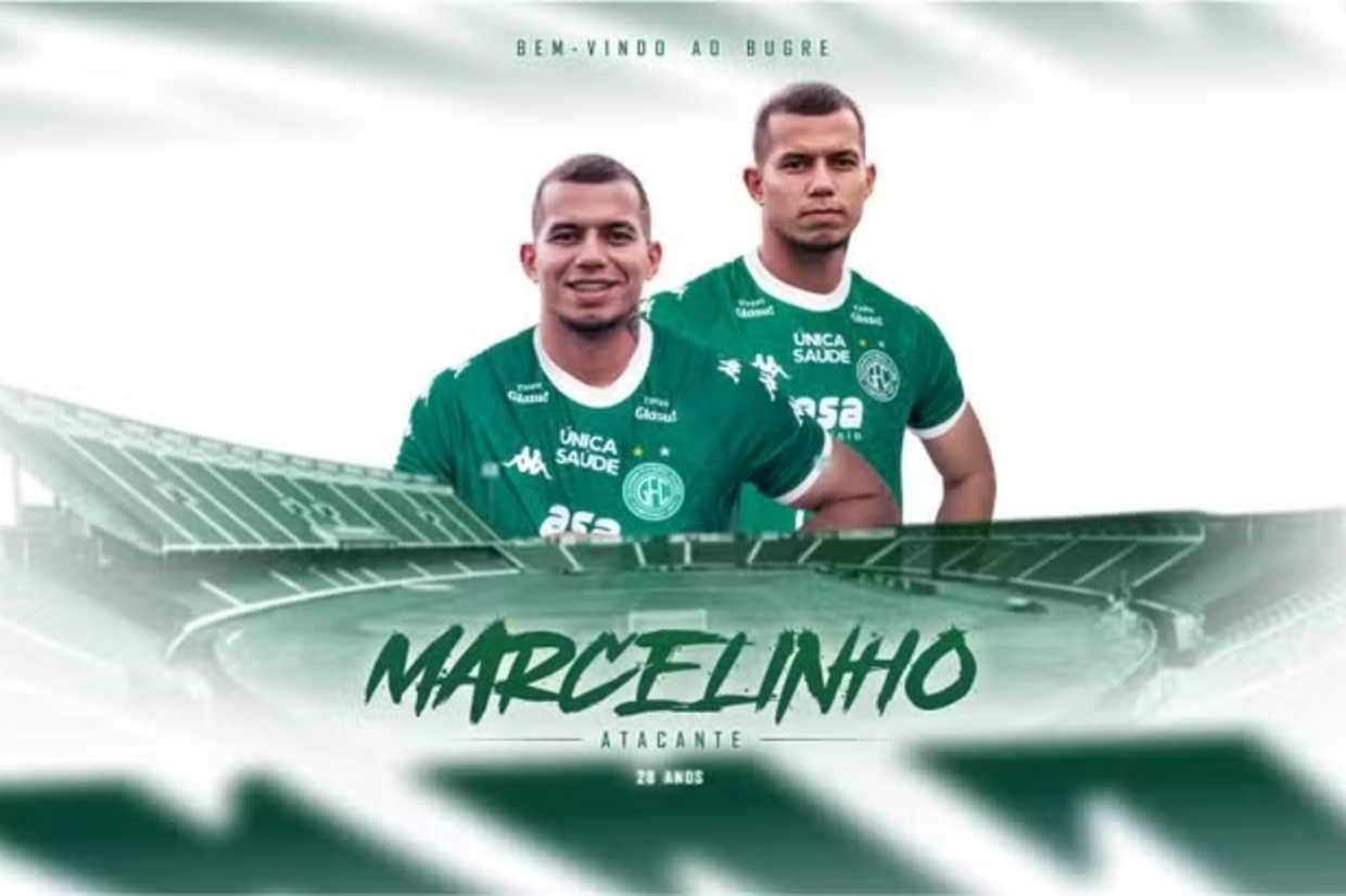 Marcelinho é o novo atacante do Guarani