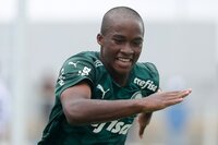 Com dois golaos do fenmeno Endrick, Palmeiras bate Real Ariquemes e avana na Copinha