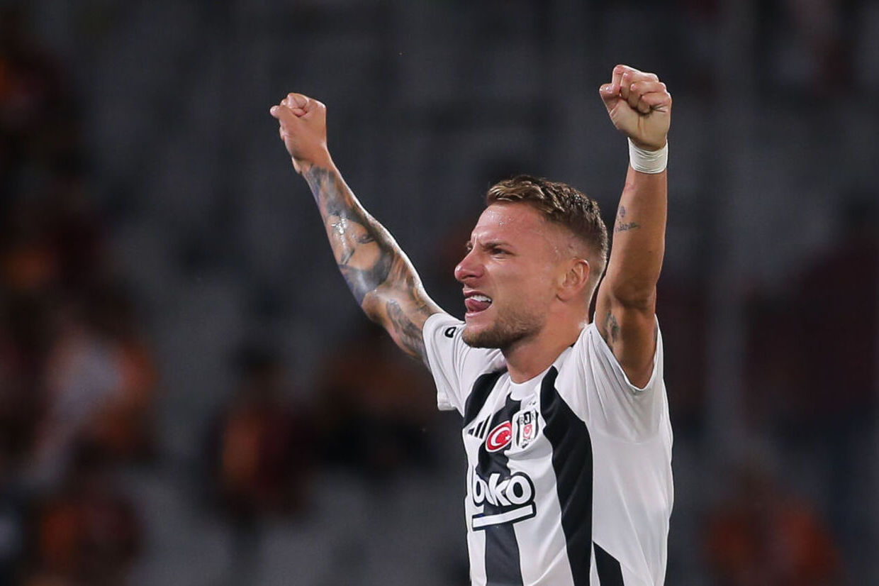 Gol-relâmpago de Immobile e goleada histórica: Besiktas conquista Supercopa sobre Galatasaray
