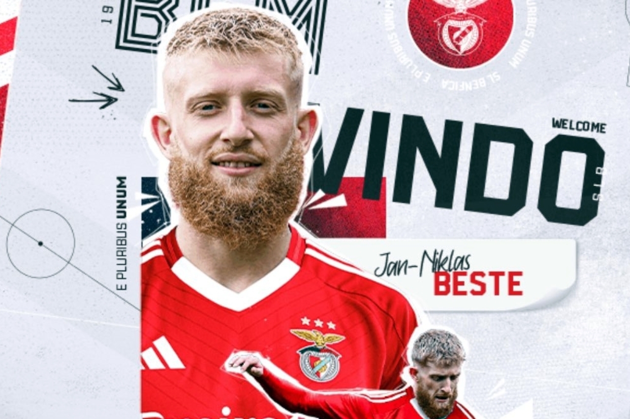 Alemão reforça o lado esquerdo do Benfica