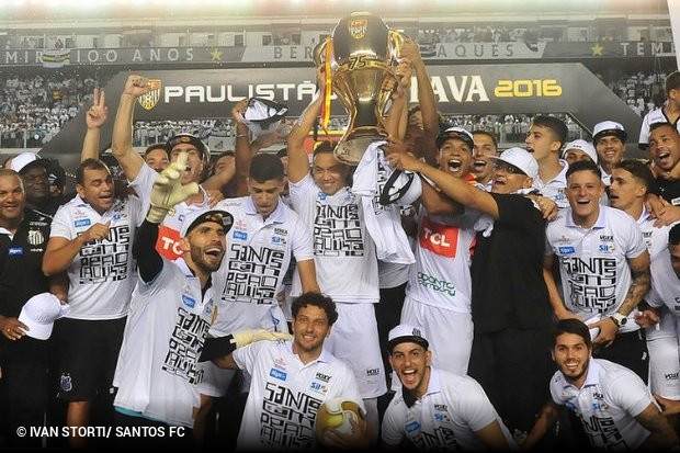 Audax para na trave e Santos  bicampeo do Paulista