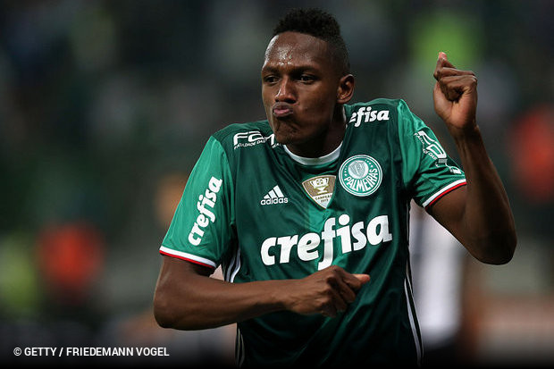 Mina se diz feliz no Palmeiras, mas almeja ser primeiro colombiano no Bara