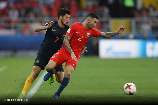 Chile empata com Austrlia, avana em segundo e pega Portugal na semifinal