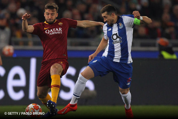 Promessa italiana coloca Roma na frente do Porto 