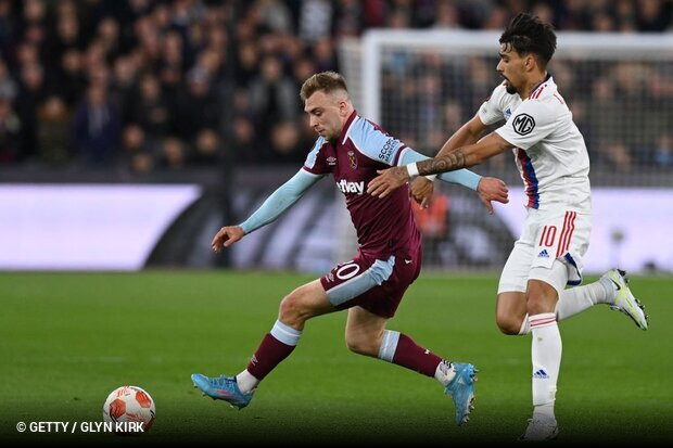 West Ham segura o Lyon e garante empate pelas quartas da Liga Europa