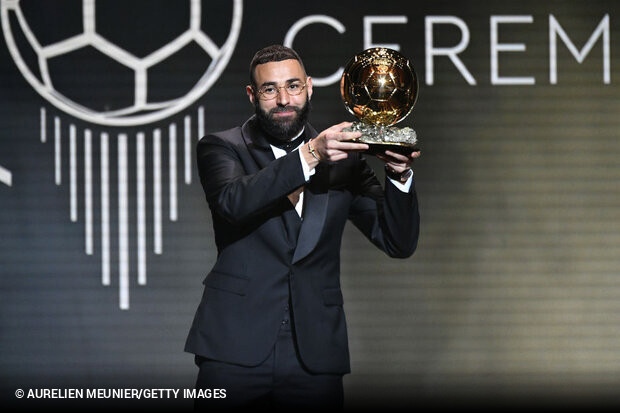 Karim Benzema é eleito o melhor jogador do mundo - Grupo A Hora