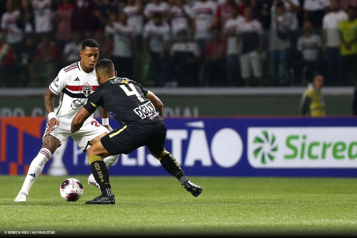 São Paulo é o time que mais realizou cruzamentos no Campeonato Paulista