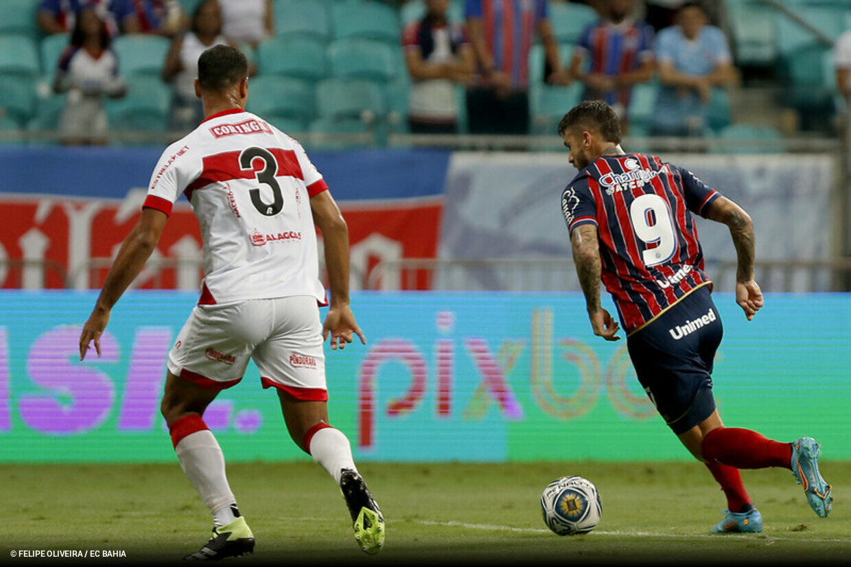 Bahia 1 x 0 Fluminense: Veja o gol de Everaldo na Fonte Nova