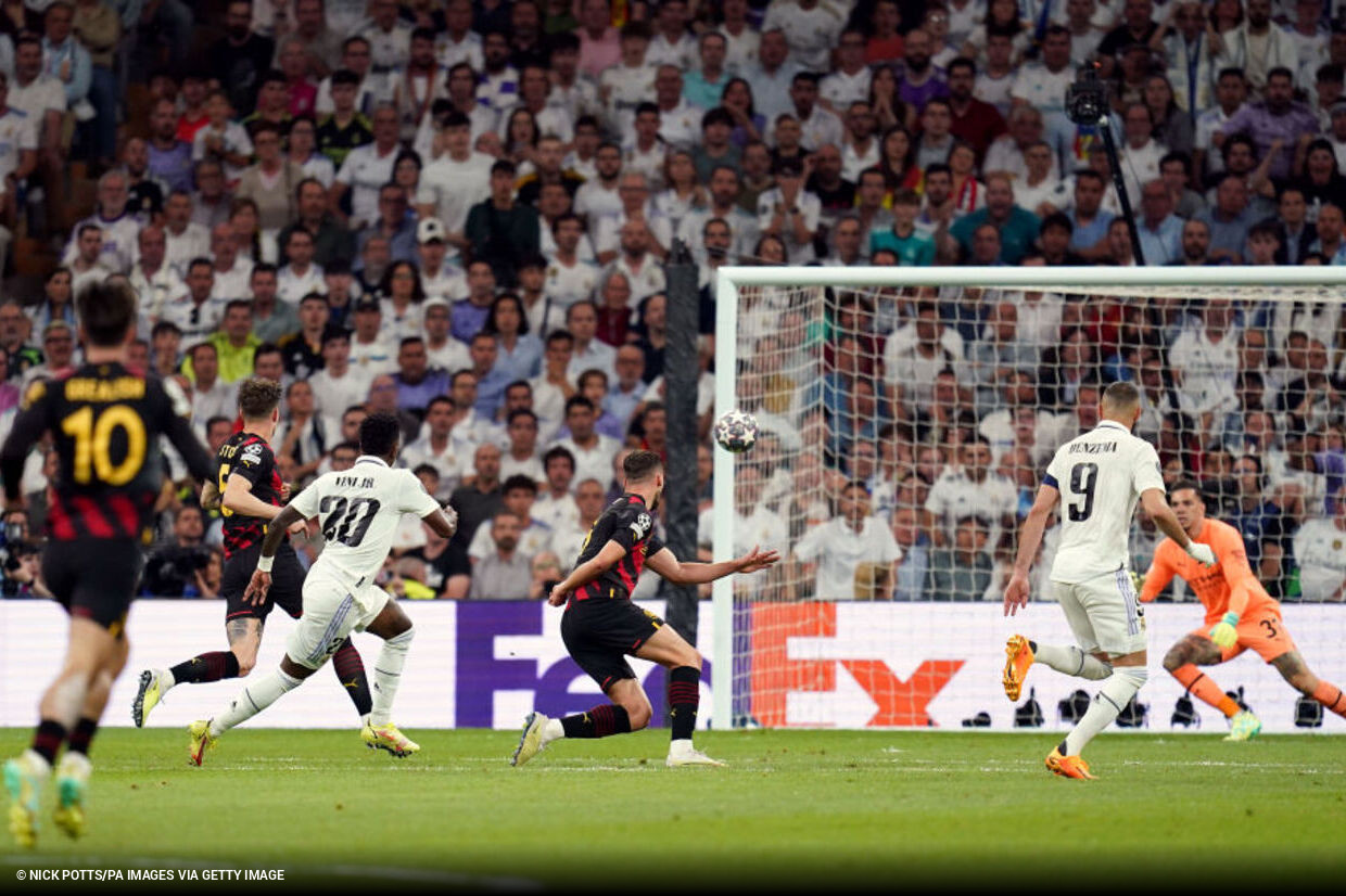 Real Madrid e Manchester City empatam em jogo de golaços pela Liga dos  Campeões