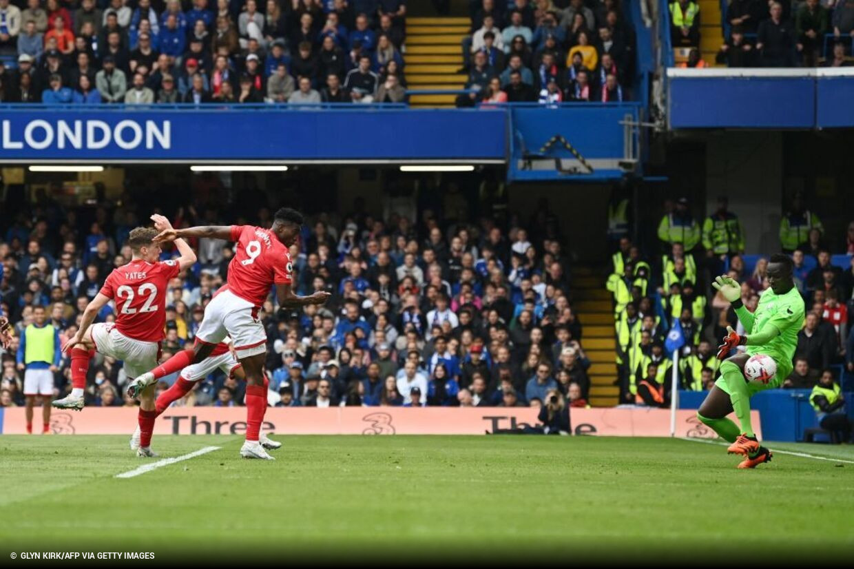 Chelsea sai na frente, mas leva o empate do Nottingham Forest