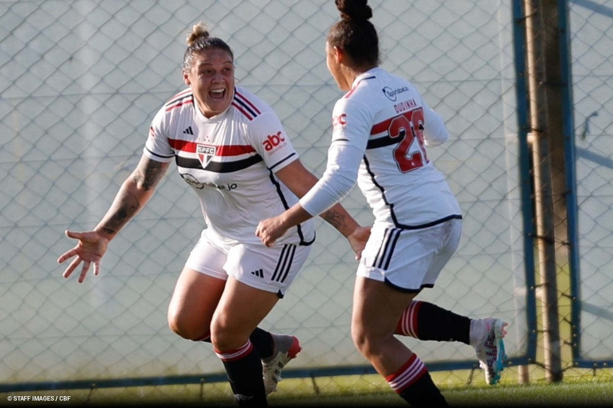 São Paulo vence o Grêmio pelo Brasileiro Feminino - SPFC