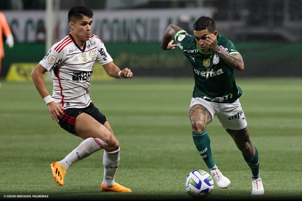 Flamengo x Palmeiras: equilíbrio define histórico do confronto