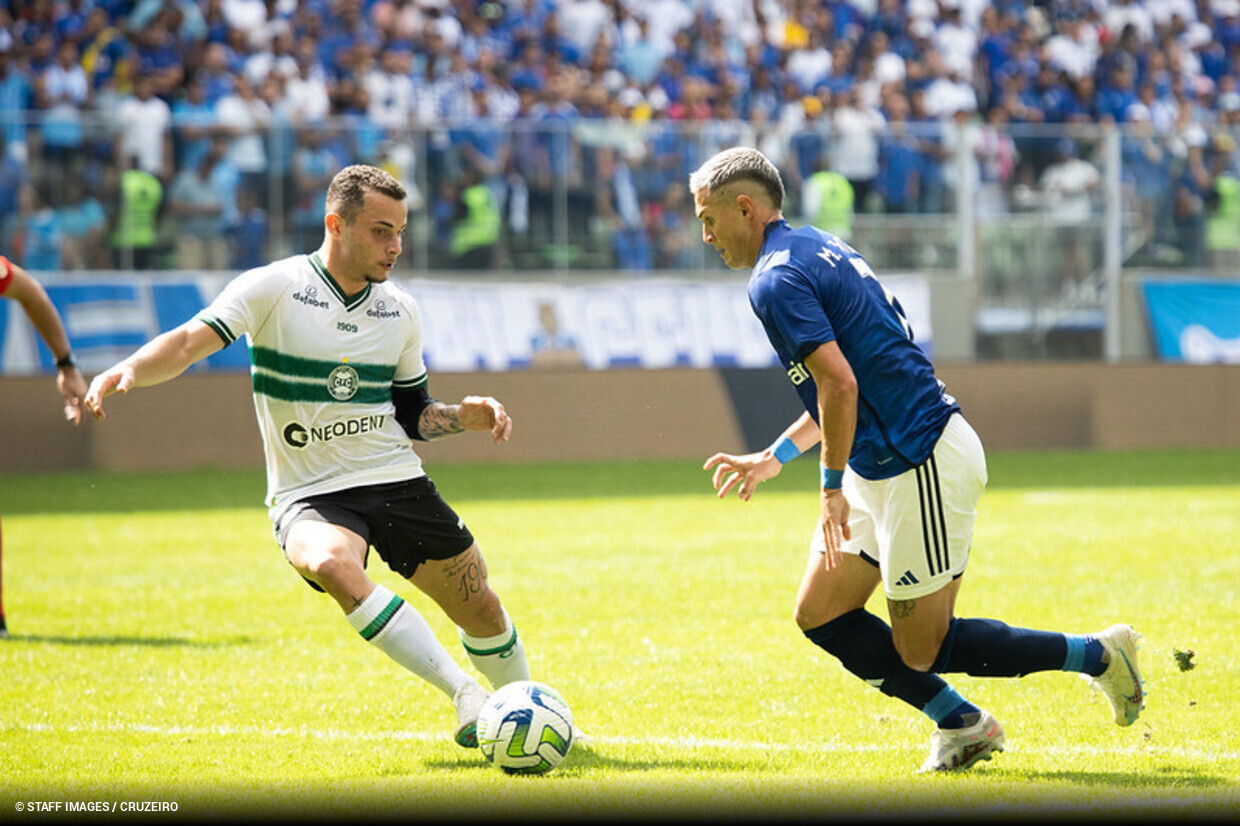 Adversário do Cruzeiro, Coritiba só perdeu um jogo em casa na