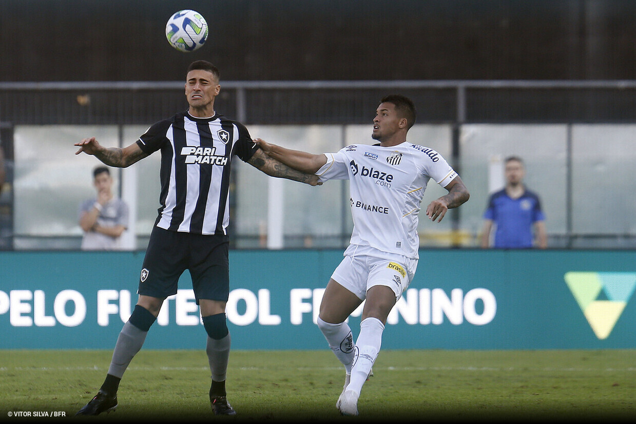 Santos perde para o Botafogo-SP na Vila Belmiro e segue sem gol ou