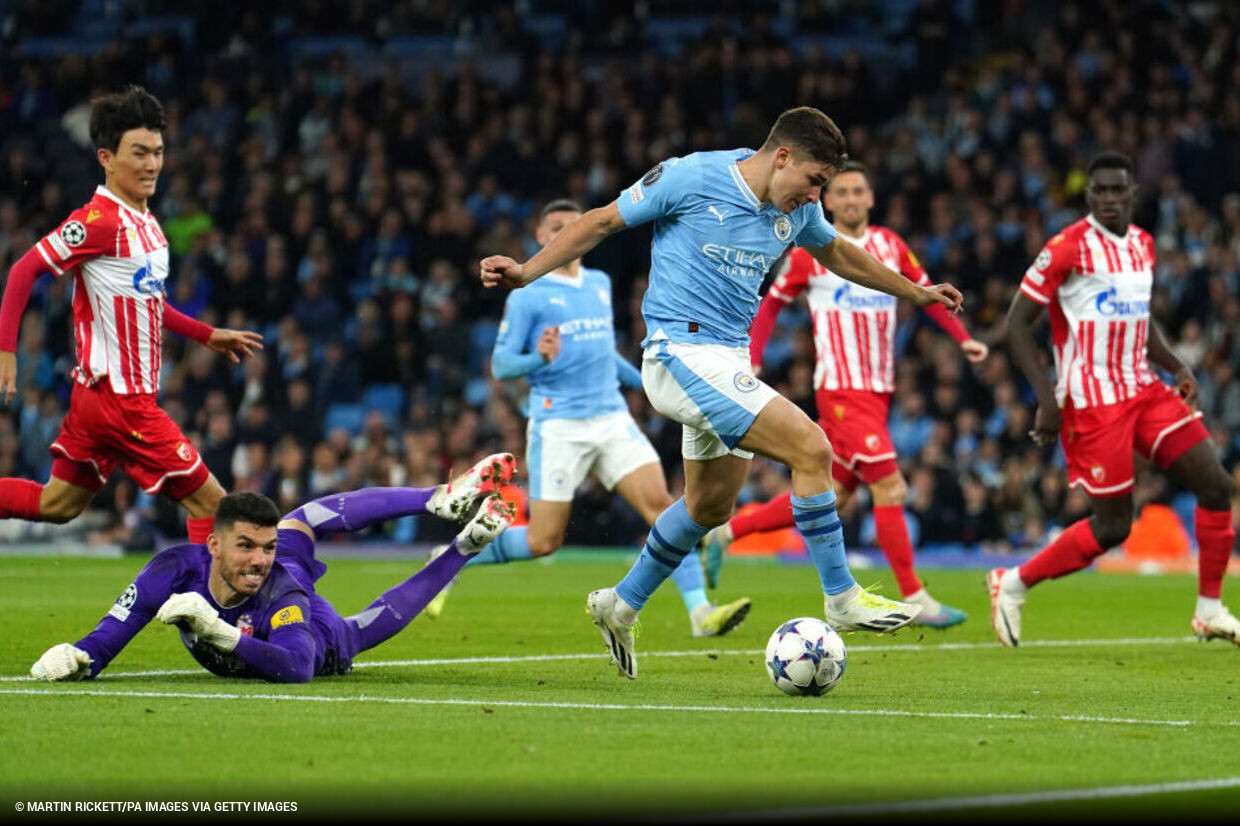 Manchester City x Estrela Vermelha: onde assistir ao jogo da Champions