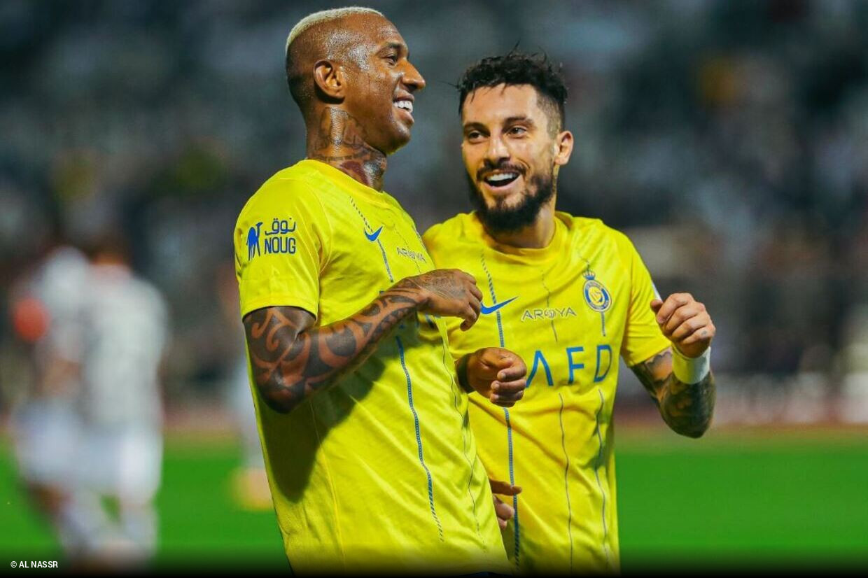 Al-Nassr vence Damac de virada com golaços de Talisca e CR7 na