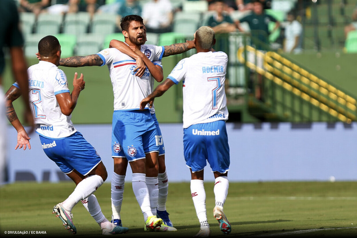 Bahia fica 4 jogos sem vencer pela 2ª vez desde início da Série A 