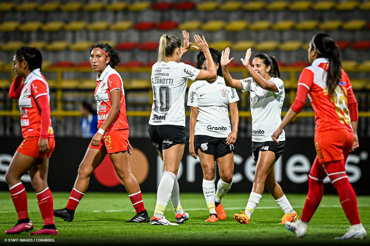 Com golaços, Corinthians atropela o Always Ready na Libertadores Feminina  