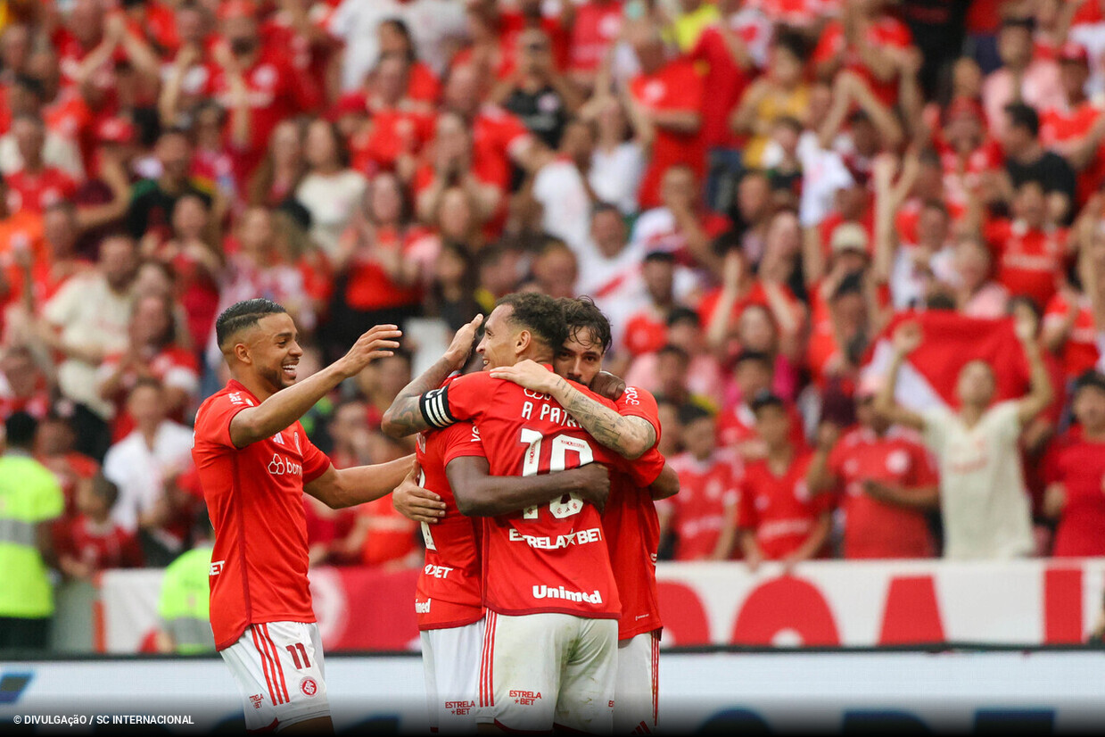 Inter e São Paulo empatam em grande jogo de seis gols no Beira-Rio - GP1