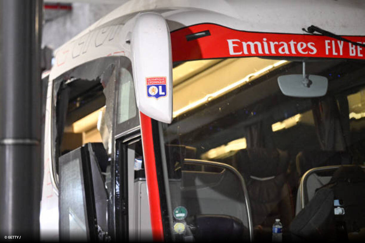 França. Autocarro da equipa do Lyon foi atacado antes de um jogo