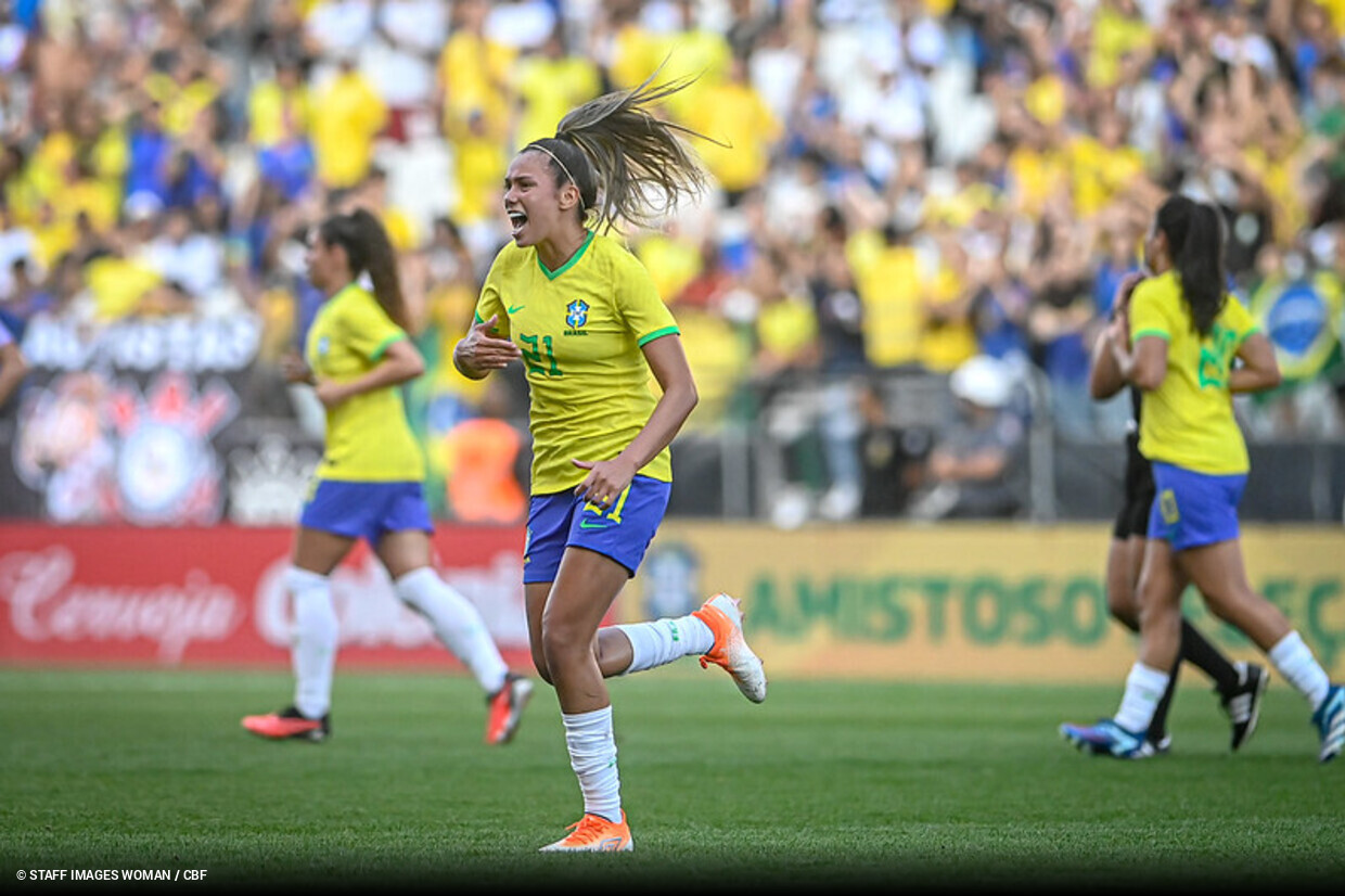 Com brilho de estreante no fim, Brasil vence Japo em amistoso eletrizante