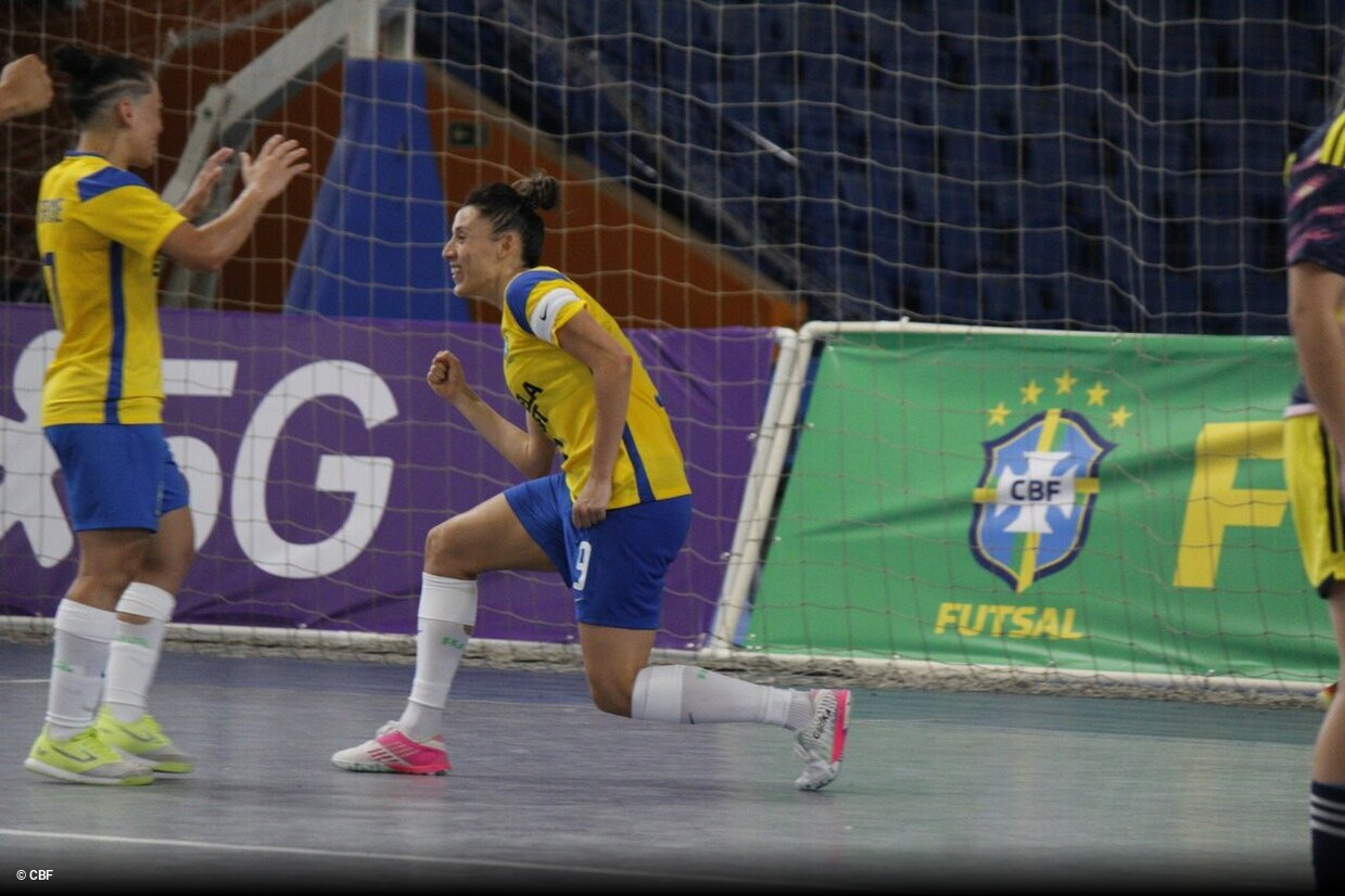 Amistoso Internacional de Futsal Feminino - Brasil x Paraguai