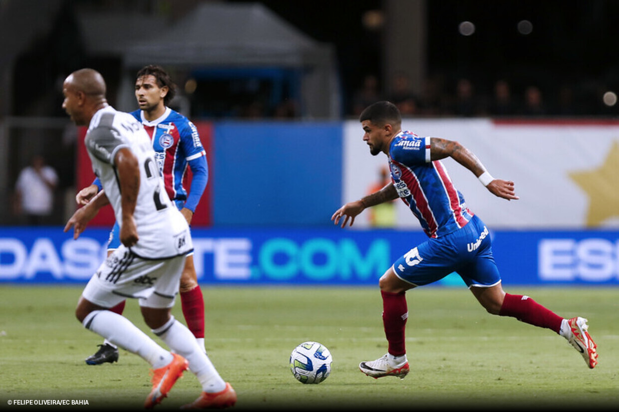 Bahia vence Atlético, evita rebaixamento e 'coloca' Santos na Série B