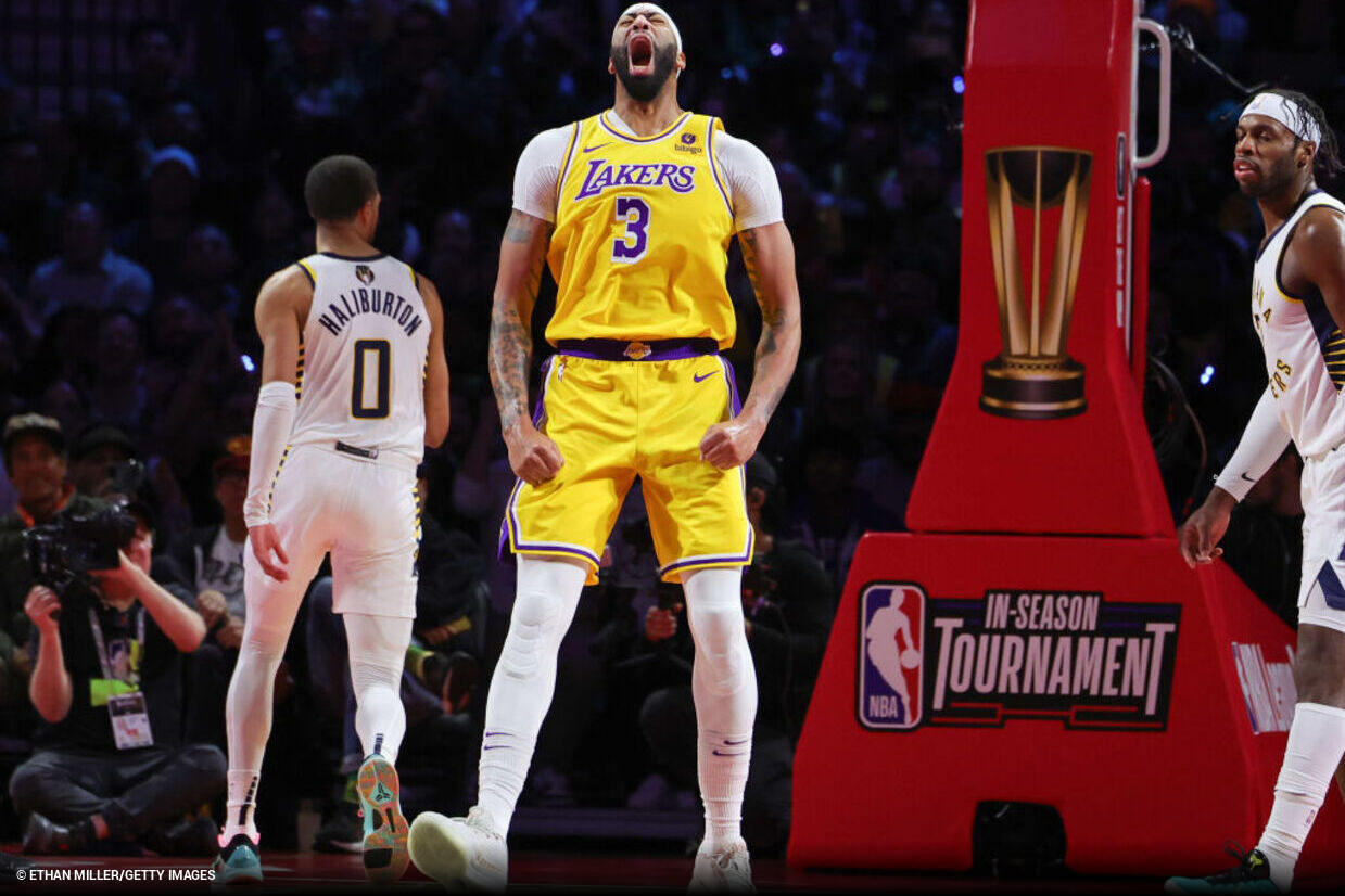 Anthony Davies dita o ritmo, Lakers bate o Pacers e conquista a