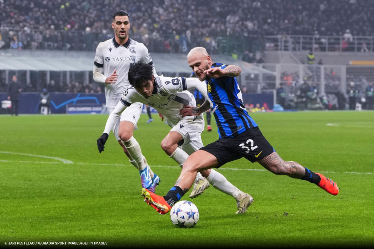 Real Sociedad segura empate com Inter e mantém liderança na Champions
